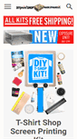 Mobile Screenshot of diyprintshop.com